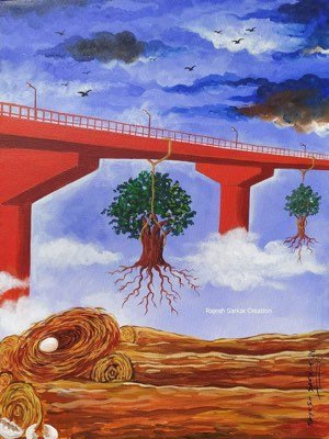 Artwork by Rajesh Sarkar